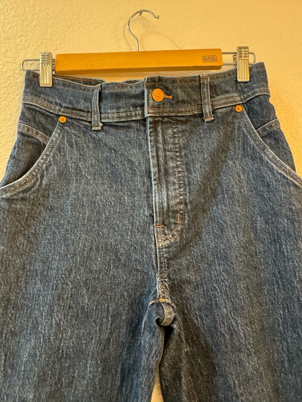 Madewell The Perfect Vintage Straight Leg Women’s Jeans - Dark Blue - Picture 7 of 12